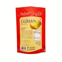 Vente en gros Sachet Mylar Pochette en plastique Fruits secs Snack Durian Emballage Doypack avec conception personnalisée imprimée