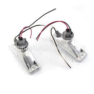 Pare-chocs avant Volkswagen Golf 1 Mk1, clignotants E044 B, paire de lentilles transparentes pour remplacement - Product Image 2