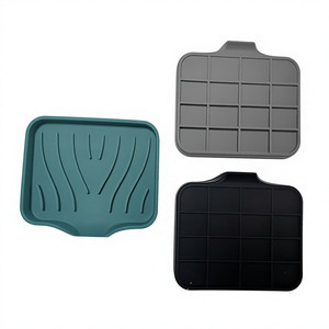 Support de Savon et Éponge en Silicone Auto-Drainant Personnalisé <span class=keywords><strong>pour</strong></span> Organisateur d'Évier de Salle de Bain et de Cuisine - Product Image 3