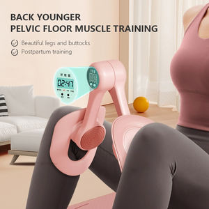 Allenatore Multifunzionale per Gambe e Pelvi, Regolabile, Rosa/Blu, Portatile, per Yoga e Pilates - Product Image 3