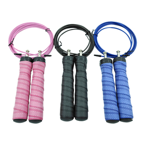 <span class=keywords><strong>Corde</strong></span> à <span class=keywords><strong>sauter</strong></span> de vitesse, <span class=keywords><strong>corde</strong></span> à <span class=keywords><strong>sauter</strong></span> pondérée pour hommes et femmes, roulements de balle <span class=keywords><strong>Pro</strong></span>, poignée antidérapante, entraînement, Fitness, entraînement sportif - Product Image 4