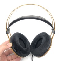Coussinets d'oreille en éponge pour casque, compatibles avec les écouteurs AKG K52/K72/K92/K240/K242, installation facile