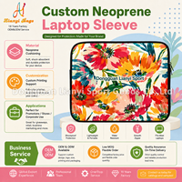 Housse en néoprène personnalisée OEM pour ordinateur portable 12 "13" 15 "17" Accessoires pour ordinateur portable Sac pour ordinateur portable Étui imperméable à fermeture éclair
