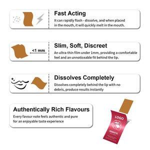 Groothandelsprijs C Veganistische Orale Dunne Filmsupplement 100 Miljard Cfu Akk Probiotica Slanke Orale Strip Voor Het Bevorderen Van De Spijsvertering - Product Image 3