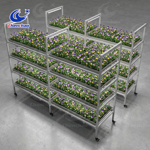 Commercial Grade Automated Ebb and Flow System with Vertical Multi-layer Design for Large Scale Greenhouse System <strong>Plan</strong> <strong>Pro</strong> - Product Image 6