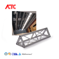 Support d'affichage événementiel en treillis triangulaire en aluminium de 300 mm avec connexion par boulons à emboîtement
