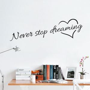 Décoration De La maison Amovible Inspirante Lettre Personnalisée PVC Motivation Stickers Muraux Stickers - Product Image 5