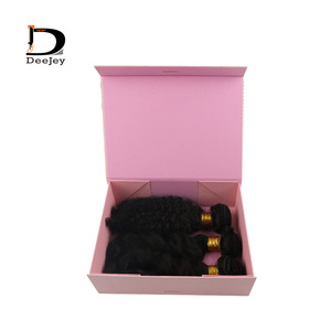 Custom Logo Gift Box Packaging Wig Hair Extension Packaging Magnetic Cardboard Paper Luxury Boxes
