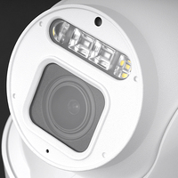 Caméra IP Dôme Mini Métallique PTZ GA-PS9X5D-M8SS(AG) IP66 4K 8MP avec Zoom Optique 5X, Détection Humaine et Véhicule, Vision Nocturne Couleur