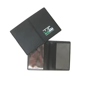 High Quality PVC Plastic ID Card Pouch Soft Vinyl Bank Credit Card Holder With Printing