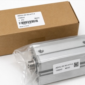 กระบอกลมนิวแมติกแบบสั้น ADVU-50-50-A-P-A รุ่นใหม่ ขนาดกะทัดรัด - Product Image 3