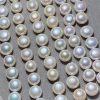 Perles de culture d'eau douce en vrac, véritables, blanches et roses, qualité supérieure, pour la vente en gros