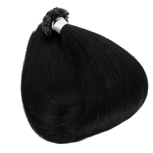 Extensioni per capelli a punta piatta Remy pre-bonded, 100% umani, a doppia trama, colore solido, punta a K spessa - Product Image 1