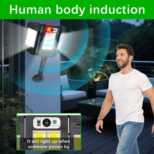 Lámpara <span class=keywords><strong>Solar</strong></span> LED Plegable, <span class=keywords><strong>Luz</strong></span> de Emergencia para Exteriores, Carga por Inducción, Lámpara de Pared Nocturna, Paneles Solares Portátiles para Carreteras, Farola <span class=keywords><strong>Solar</strong></span> - Product Image 5