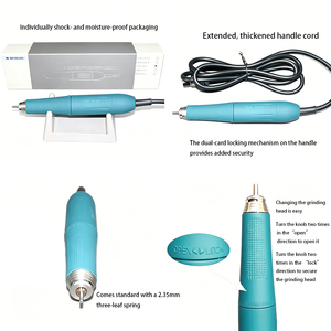 Máquina de Grabado por Micropercusión SSMG sin Escobillas de 90000 RPM, Herramienta para Engastar Joyas, Taladrar, Tallar, Pulir y Cortar Oro y Plata - Product Image 5