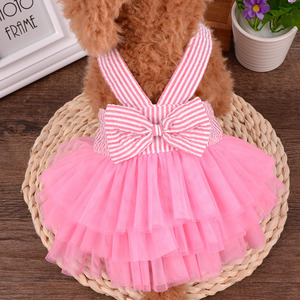 Wholesale Lovely Small and Medium Summer Cat <strong>Dog</strong> Pet <strong>Dressing</strong> Clothes <strong>Gown</strong> - Product Image 6