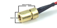 Diode laser bleu violet 405nm module laser 3v-6v tête laser point 5mw
