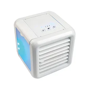 7 Different Colors LED Water Cooling System Portable Mini Air Cooler for Home
