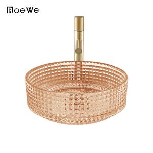 Lavabo ovalado de forma moderna, función de fácil limpieza, instalación de mostrador, materiales de hierba, fábrica de China, Villa, accesorio de baño, escurridor - Product Image 3