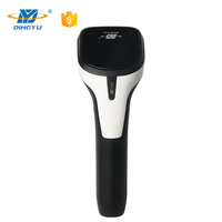 Escáner de código de barras 1D portátil con fuente de luz CCD USB con cable Tamaño A4 Colocación de soporte de papel máximo para sistema POS Compatible con Android