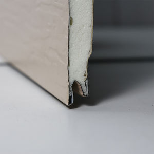 Paneles de pared aislantes exteriores de diseño moderno sándwich de panel tallado de metal con núcleo de espuma de madera y PU <span class=keywords><strong>para</strong></span> uso doméstico - Product Image 2