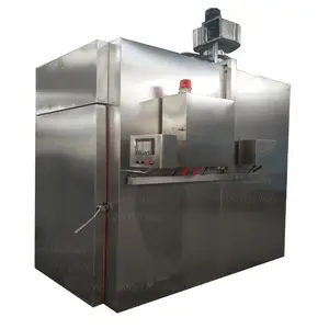 Automatische Vlees Roker Machine Vis Roken Oven Kip Rokerij Meerval Roken Machine