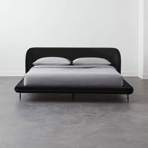 Lits en <span class=keywords><strong>tissu</strong></span> 180x200 de haute qualité avec un design moderne sans lavage-Mobilier de <span class=keywords><strong>lit</strong></span> de villa rembourré - Product Image 1