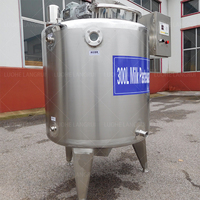 Pot de pasteurisation 300l Pâte de fruit liquide Pasteurisateur de lait d'oeuf Beurre pasteurisé