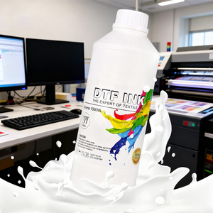 <span class=keywords><strong>Encre</strong></span> DTF sans sédiments Enlite, <span class=keywords><strong>encre</strong></span> textile DTF blanche de qualité supérieure pour tissus foncés, <span class=keywords><strong>encre</strong></span> blanche sans entretien pour imprimante <span class=keywords><strong>à</strong></span> film DTF - Product Image 1