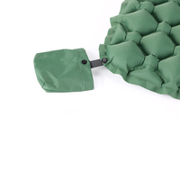 Coussin de siège gonflable imperméable pour l'extérieur, en TPU léger, avec pompe intégrée, pour les voyages, le bureau, le camping et la randonnée