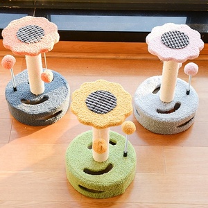 Étagère pour chat avec nid intégré, colonne à gratter <span class=keywords><strong>en</strong></span> sisal et jouet pour chat - Offre spéciale - Product Image 5