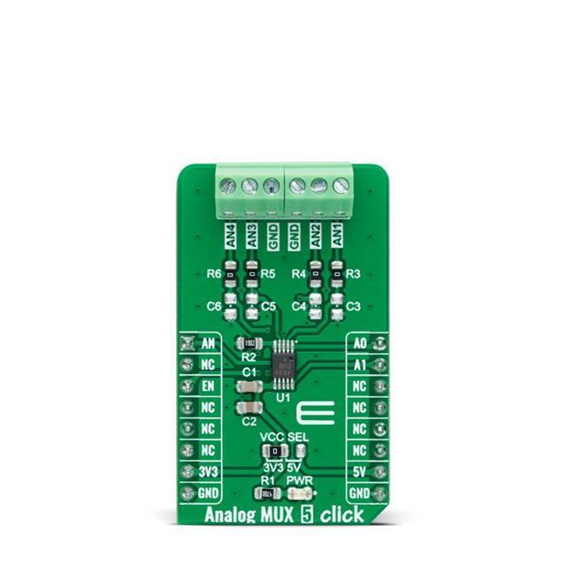 New And Original MIKROE-5120 ANALOG MUX 5 CLICK