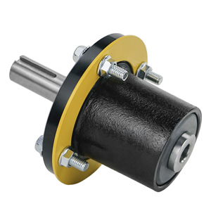 Eje para cortacésped 71460022 A10556 negro y amarillo para accesorios de piezas de cortacésped - Product Image 1