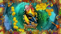 Jeu de tir vidéo populaire aux États-Unis, Ocean King 3 Plus Black Beard's Fury, jeu de pêche multijoueur, 4, 6, 8 ou 10 places