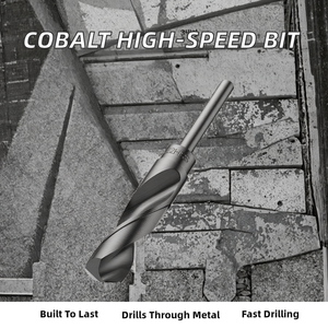 Broca Helicoidal de Acero Inoxidable con Cobalto de Alta Velocidad Haishi, Vástago de 1/2 Pulgada, Herramienta Pequeña para Trabajar Madera y Metal, Garantía de 3 Años - Product Image 2