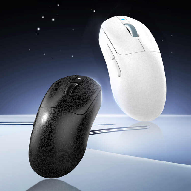 Ajazz T520 Series Max Carton Fiber RGB 3 Mode Connection Wireless BT Charging Gaming Mouse