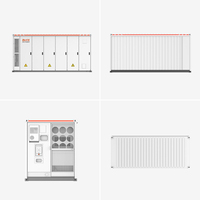 Système de stockage d'énergie par batterie LiFePO4 MATE 5MWh en conteneur, refroidissement liquide, avec certification UL9540A pour la protection de l'alimentation sans interruption (ASI) des centres de données