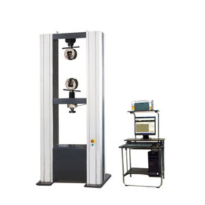 Machine d'essai universelle électronique contrôlée par micro-ordinateur WDW-100B 100KN pour métal, plastique, caoutchouc avec garantie d'un an - Product Image 1
