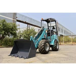 고품질 CE EPA 인증 <span class=keywords><strong>D25</strong></span> 0.8 톤 전면 4WD 미니 휠 로더 소형 건설 장비 택시 포함 4x4 로더 - Product Image 3