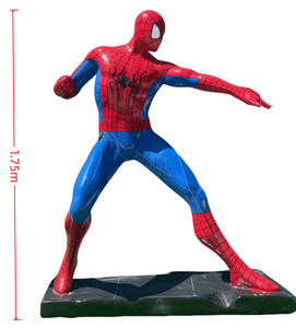 Estatua <span class=keywords><strong>de</strong></span> Resina <span class=keywords><strong>de</strong></span> Spider-Man <span class=keywords><strong>de</strong></span> Marvel <span class=keywords><strong>de</strong></span> 1.75 Metros <span class=keywords><strong>de</strong></span> Altura, Adecuada para Decoración <span class=keywords><strong>de</strong></span> Centros Comerciales al Aire Libre - Product Image 2