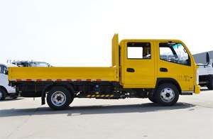 شاحنة نقل كاما ديزل 5 مقاعد 2 طن خفيفة مسطحة 4 × 2 سعر شاحنة بضائع صغيرة - Product Image 2