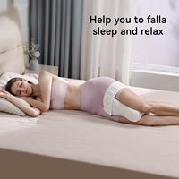 Coussin ergonomique pour les genoux en mousse à mémoire de forme avec sangle réglable, coussin orthopédique de soutien des jambes pour dormir sur le côté
