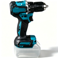 Perceuse sans fil professionnelle sans balais 18V, mandrin 40Nm, couple élevé, 1700 tr/min pour bois/acier/béton, compatible avec batterie