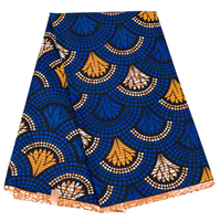 Tissu en gros de haute qualité100 % polyester tissu batik double face 100gsm115cmRobe, sac à main, pagne, bandana