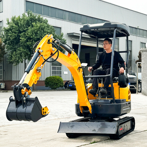 Free Shipping 1.8ton Digger CE EPA Engine Agriculture <b>Mini</b> Bagger Hydraulic Excavators Machine New for Sale Excavator - Product Image 5