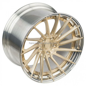 Llantas <span class=keywords><strong>de</strong></span> aleación <span class=keywords><strong>de</strong></span> coche para Alpina B4 <span class=keywords><strong>BAC</strong></span>, barril <span class=keywords><strong>de</strong></span> oro cromado escalonado <span class=keywords><strong>de</strong></span> 2 piezas, 5x114, 120 - Product Image 6