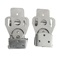 Serrure d'estampage sécurisée en tôle pour la fixation Grande pince en acier Clip Fer à ressort Papillon à bascule Loquet de fixation