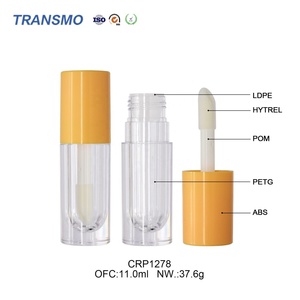 Tube de brillant à lèvres écologique et recyclable, tubes de brillant à lèvres en gros avec étiquette privée, tubes de brillant à lèvres de 8 ml avec grand applicateur - Product Image 4