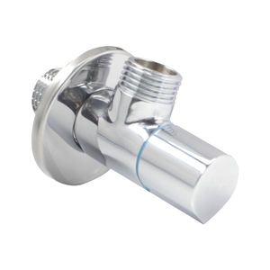 Valvola ad angolo universale in ottone da 1/2 pollici scaldabagno addensato valvola a freddo a sfera manuale - Product Image 5