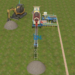 पोर्टेबल खनन वाशिंग प्लांट गोल्ड पूर्वेक्षण मशीन स्ली बॉक्स - Product Image 5